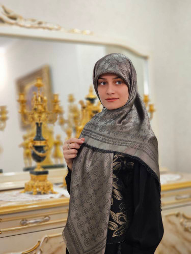روسری لمه دار دورو
