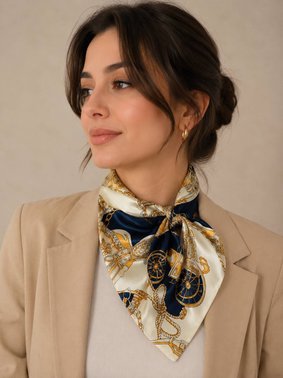 دستمال گردن طرح هرمس