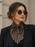 دستمال گردن گوچی قهوه ای