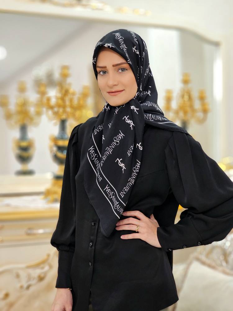 روسری حریر کرپ سایز ۱۰۰ ۳۹۸ تومان
