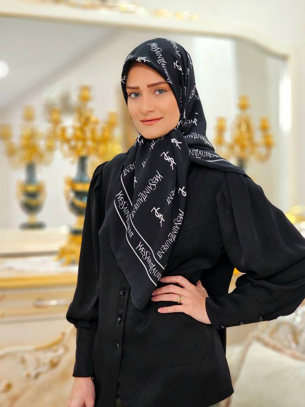 روسری حریر کرپ سایز ۱۰۰ ۳۹۸ تومان