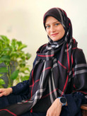 شال نخی باربری مشکی