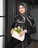 روسری نخی یونیک وارداتی سایز ۱۴۰ دورو